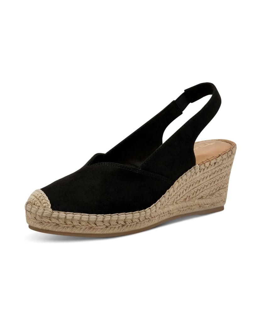 TAMARIS-Espadrill-schwarz