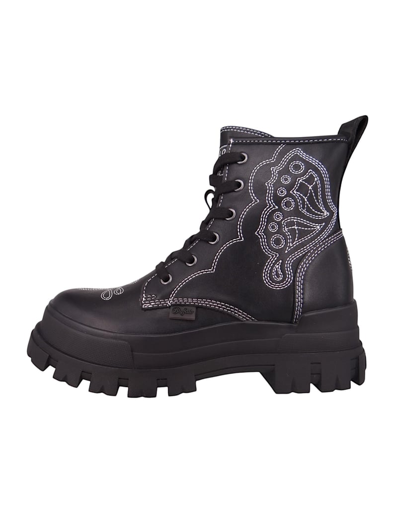Buffalo-Stiefeletten-schwarz
