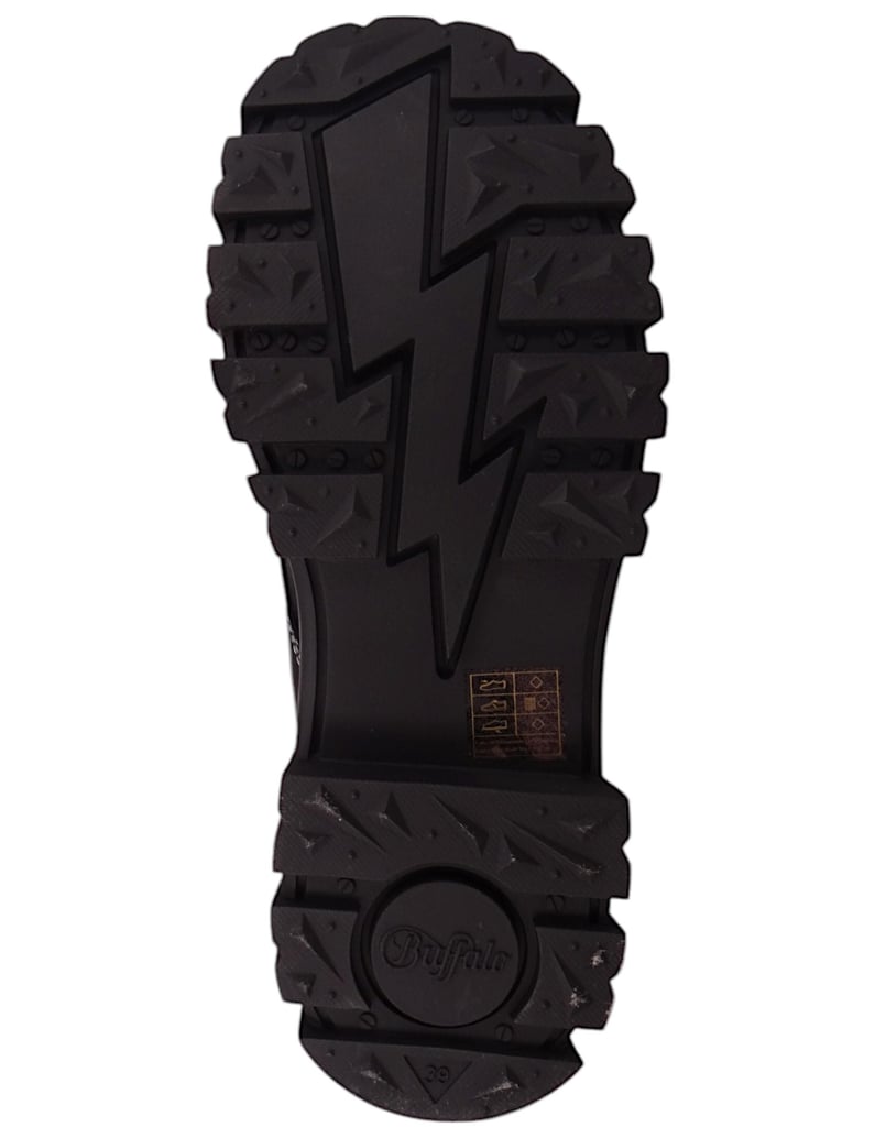 Buffalo-Stiefeletten-schwarz