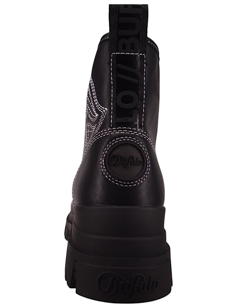 Buffalo-Stiefeletten-schwarz