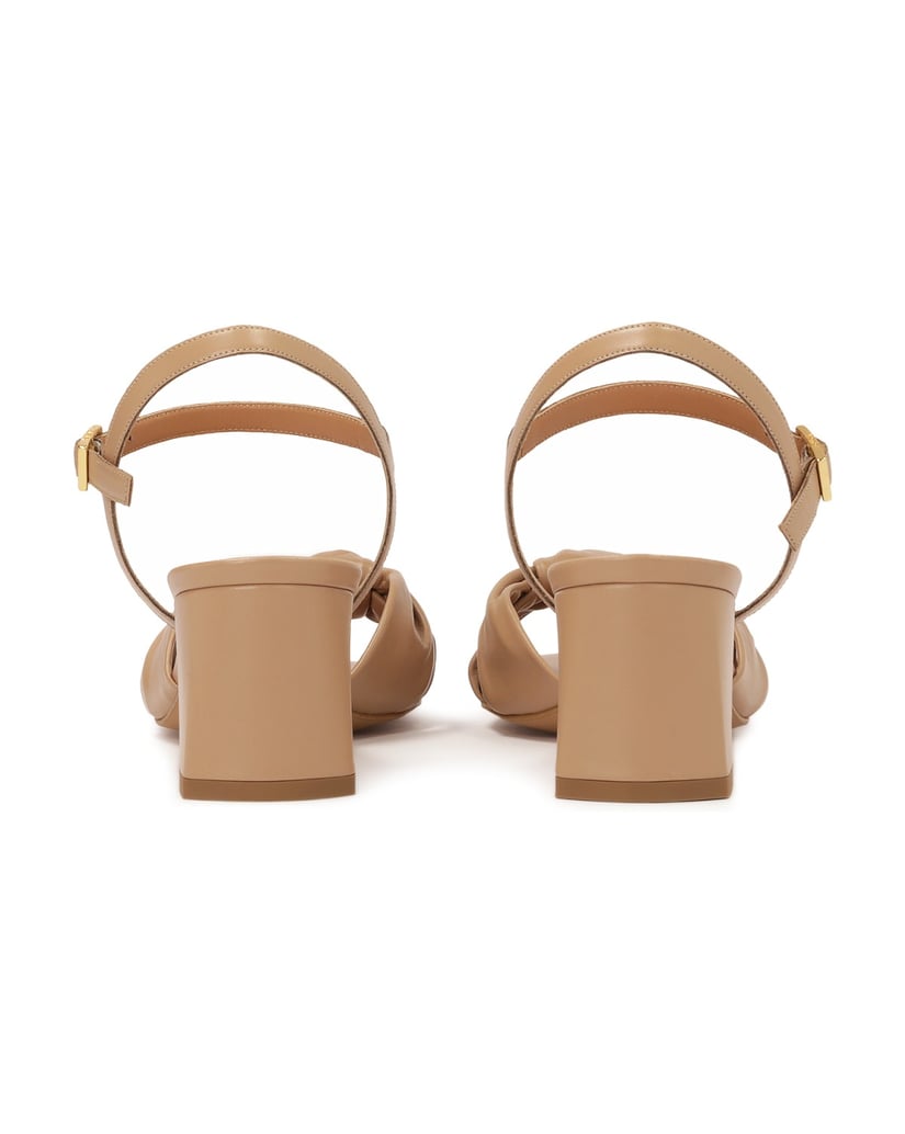 Kazar-Beigefarbene-Sandalen-mit-geknotetem-Riemen-beige
