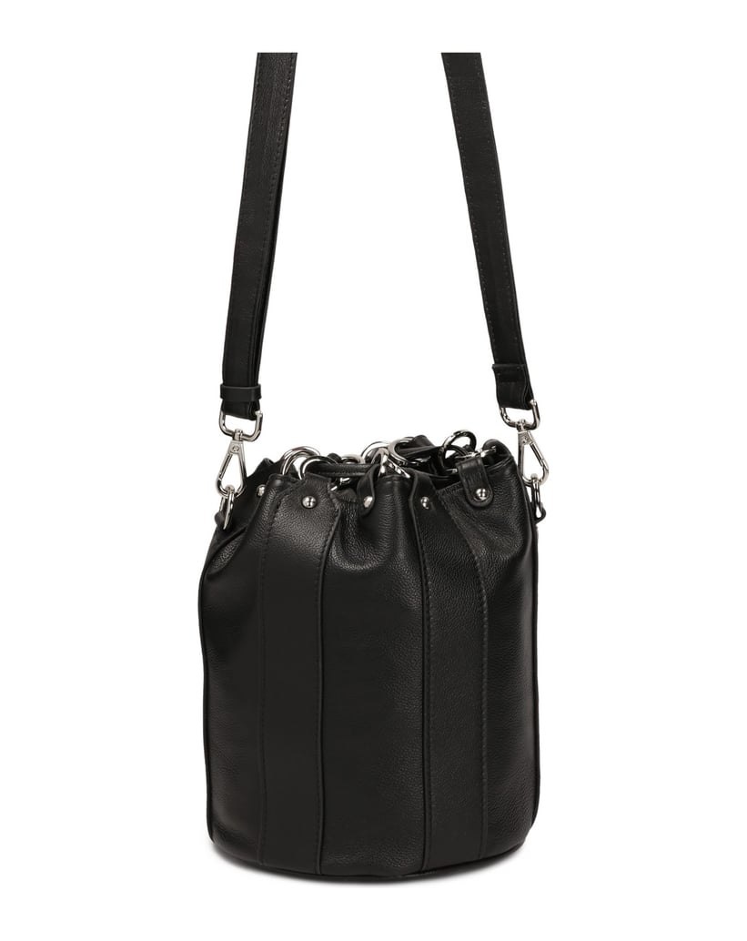 Kazar-Schwarze-Ledertasche-Handtasche-schwarz