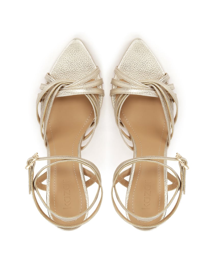 Kazar-Goldfarbene-Sandalen-mit-Absatz-und-elegantem-Design-gold