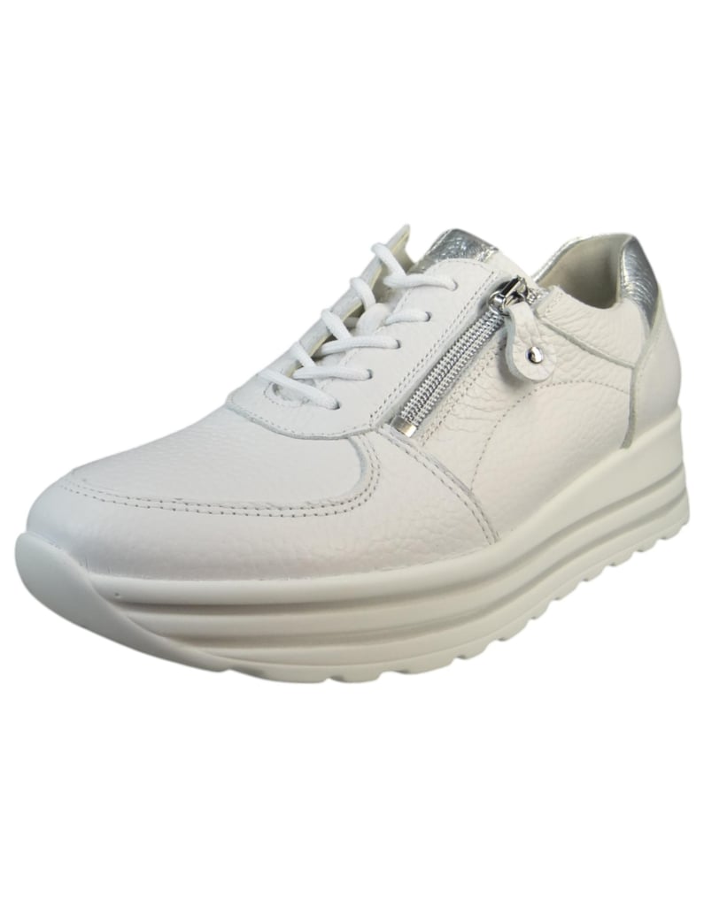 Waldläufer-Sneaker-weiss