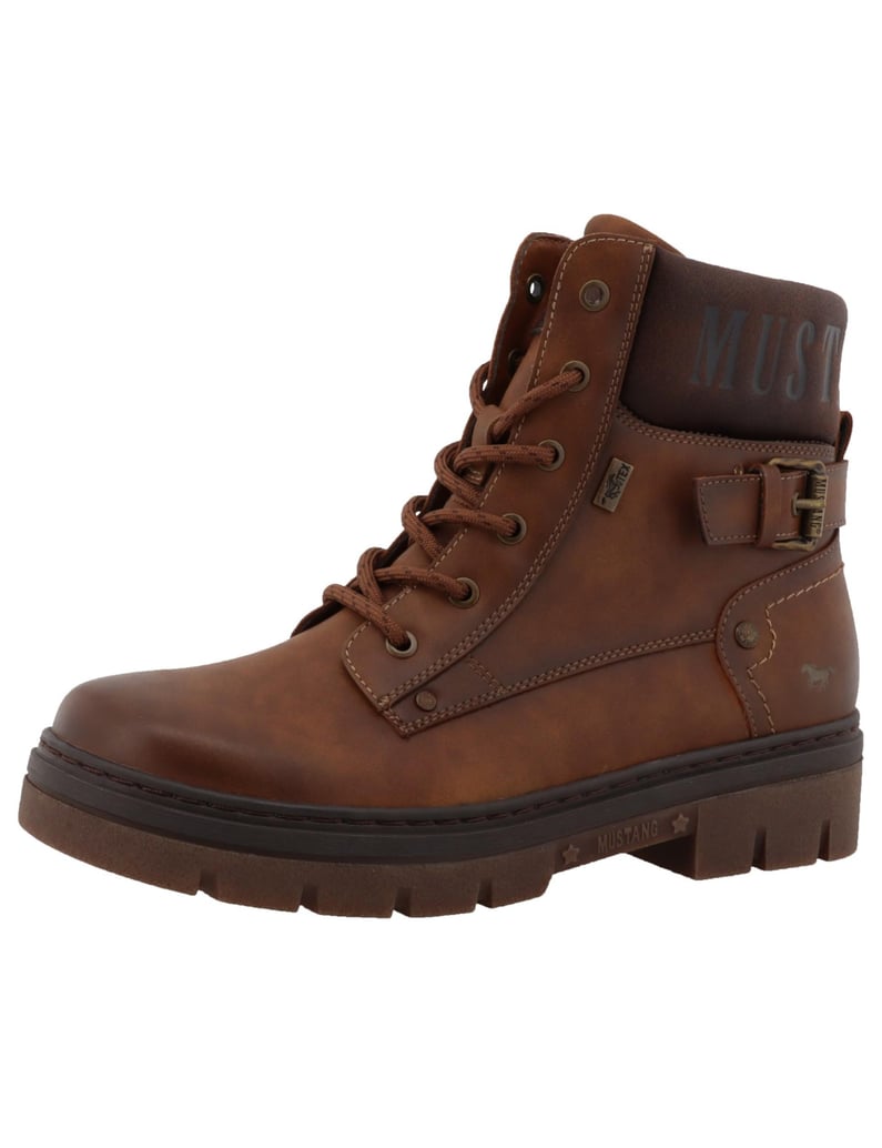 Mustang-Stiefeletten-braun