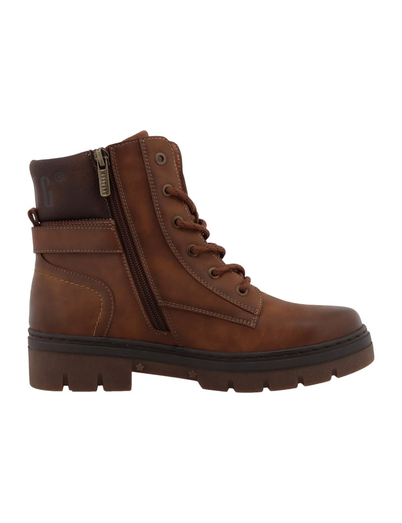 Mustang-Stiefeletten-braun