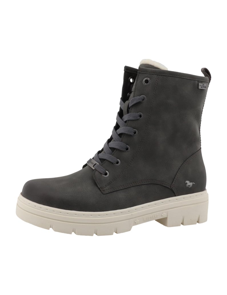 Mustang-Stiefeletten-grau