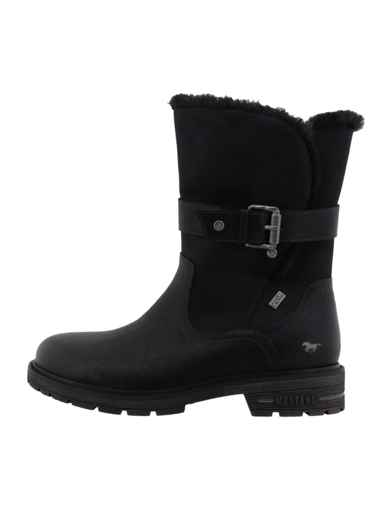 Mustang-Winterstiefel-schwarz