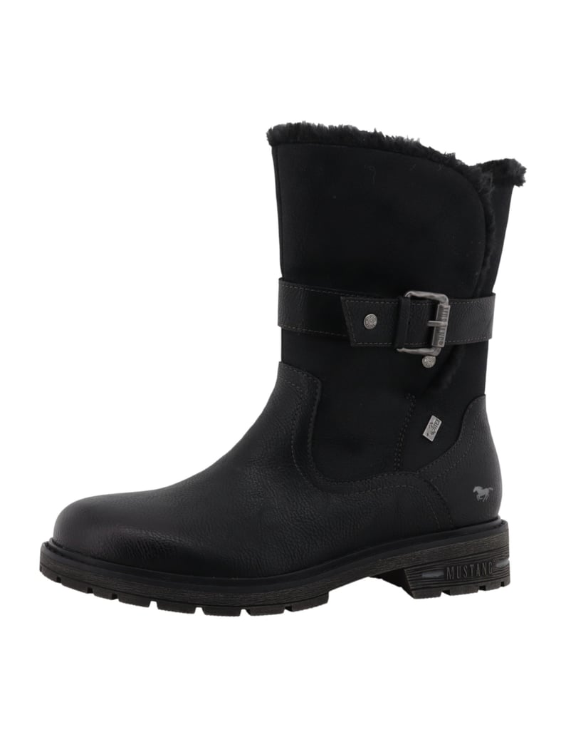 Mustang-Winterstiefel-schwarz