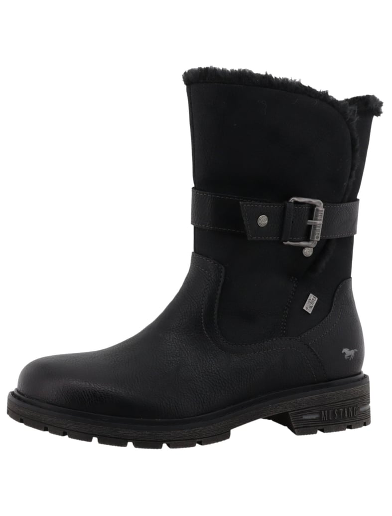 Mustang-Winterstiefel-schwarz