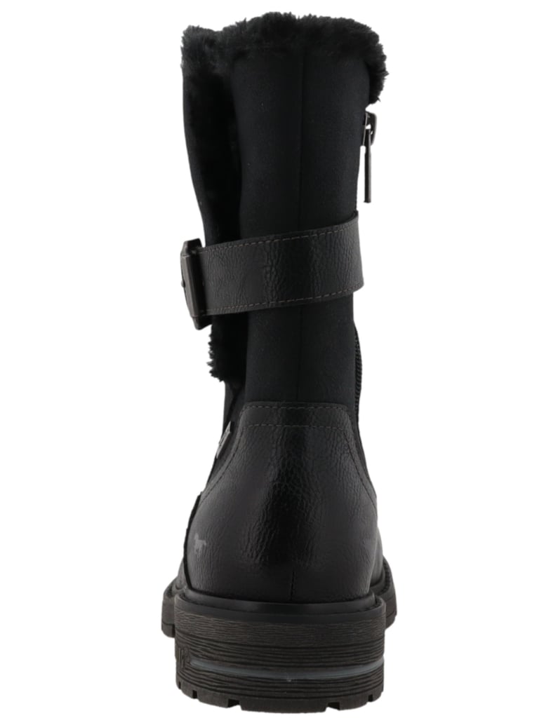 Mustang-Winterstiefel-schwarz