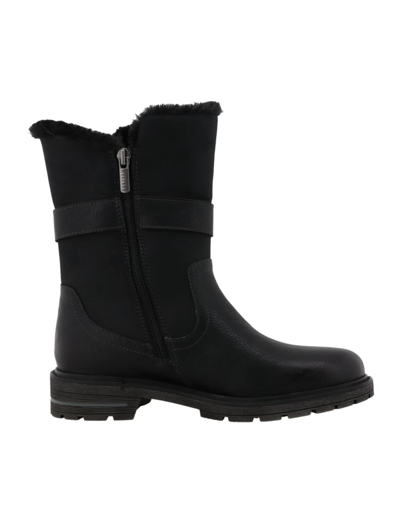 Mustang-Winterstiefel-schwarz