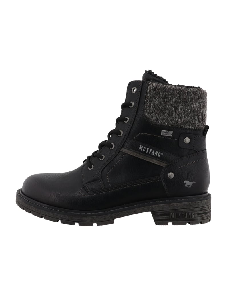 Mustang-Stiefeletten-schwarz