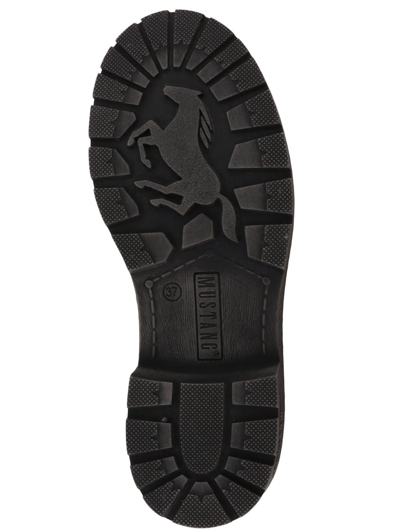 Mustang-Stiefeletten-schwarz