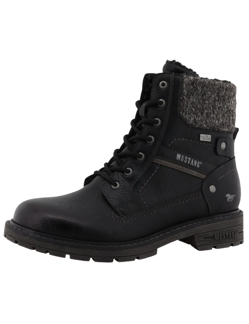 Mustang-Stiefeletten-schwarz