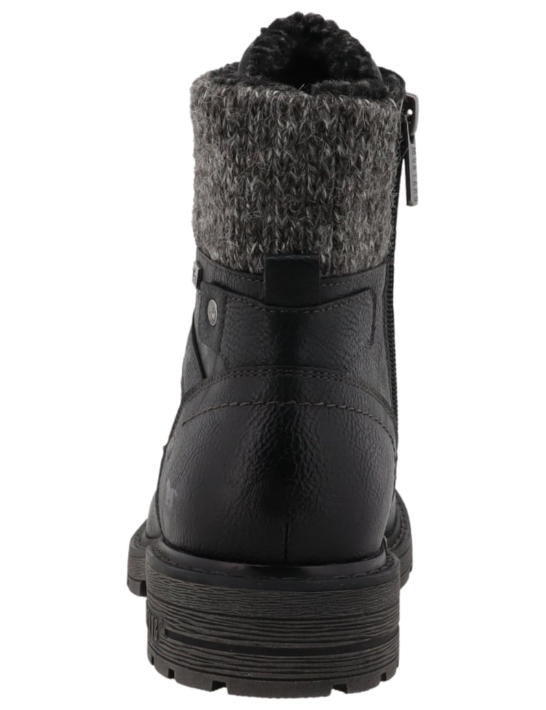 Mustang-Stiefeletten-schwarz