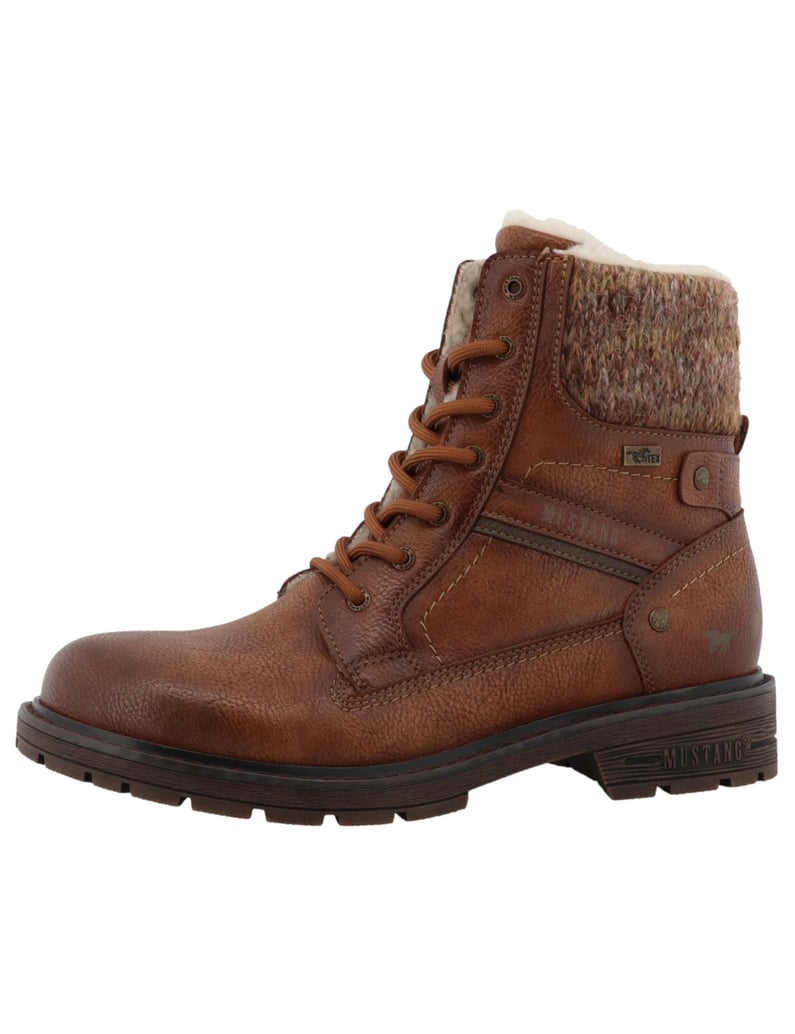 Mustang-Stiefeletten-braun