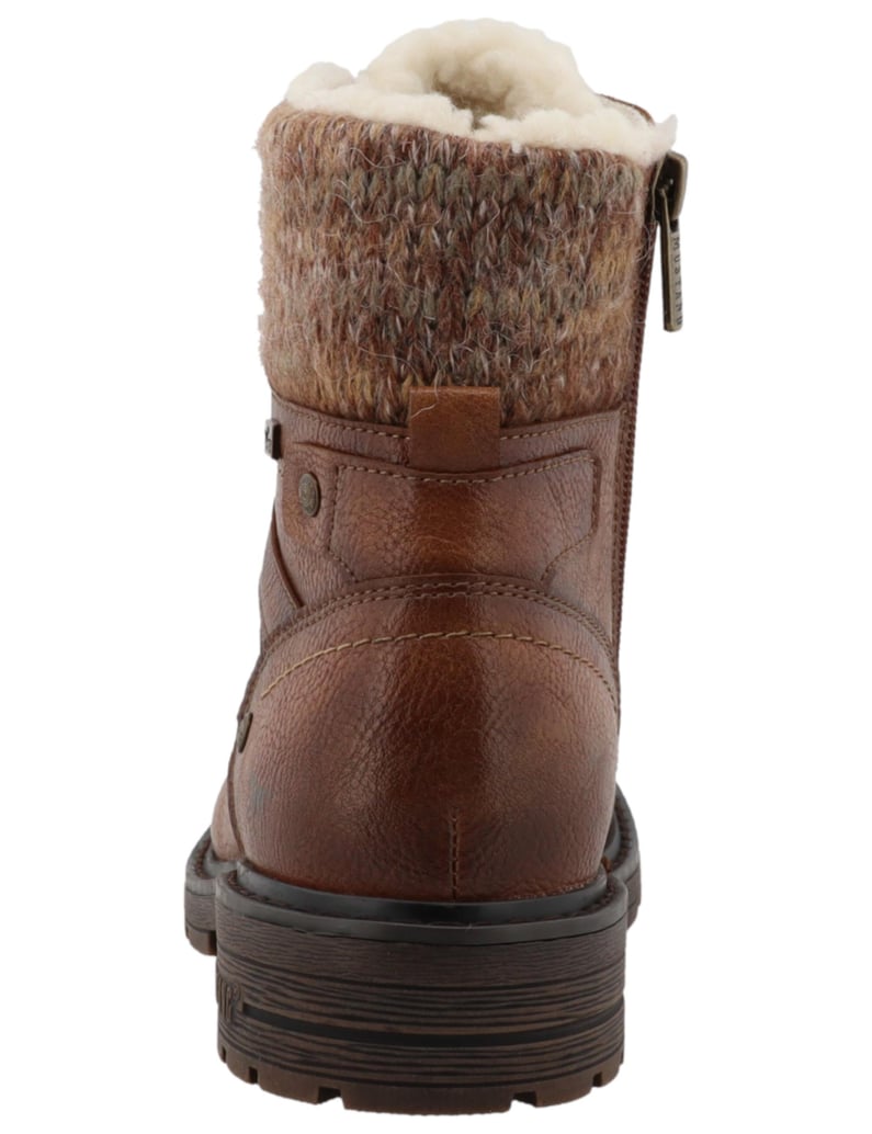 Mustang-Stiefeletten-braun