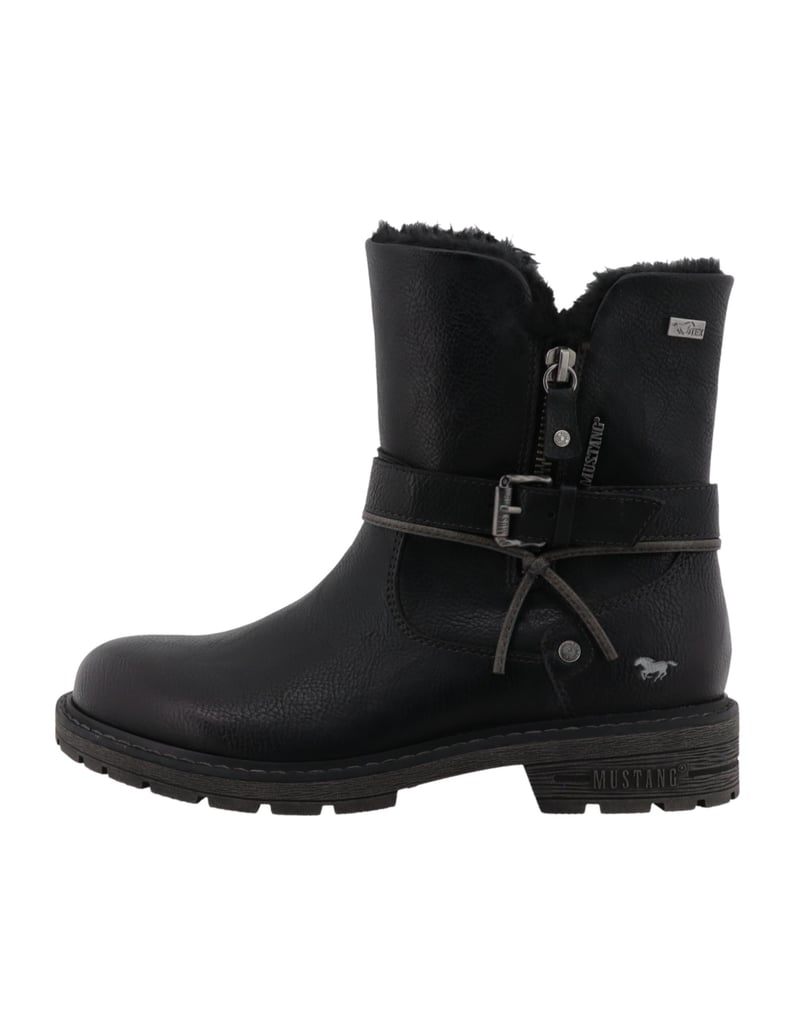 Mustang-Stiefeletten-schwarz