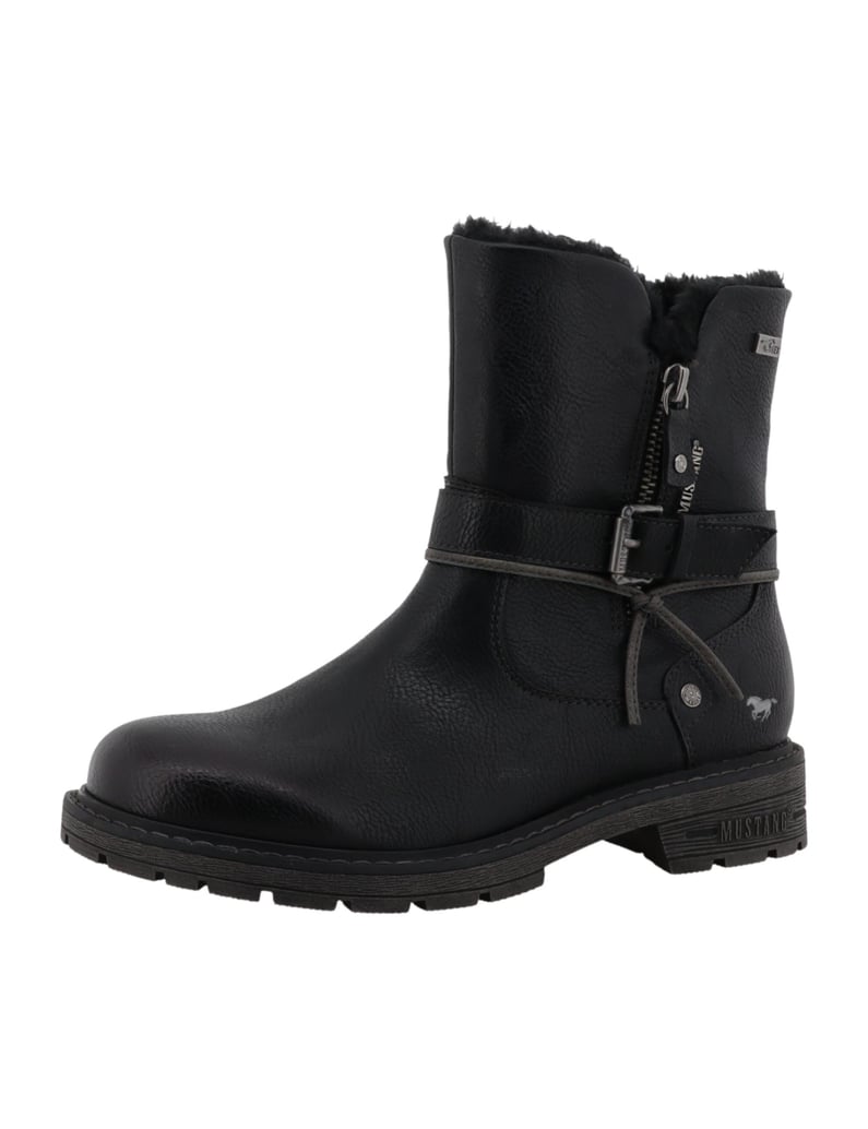 Mustang-Stiefeletten-schwarz