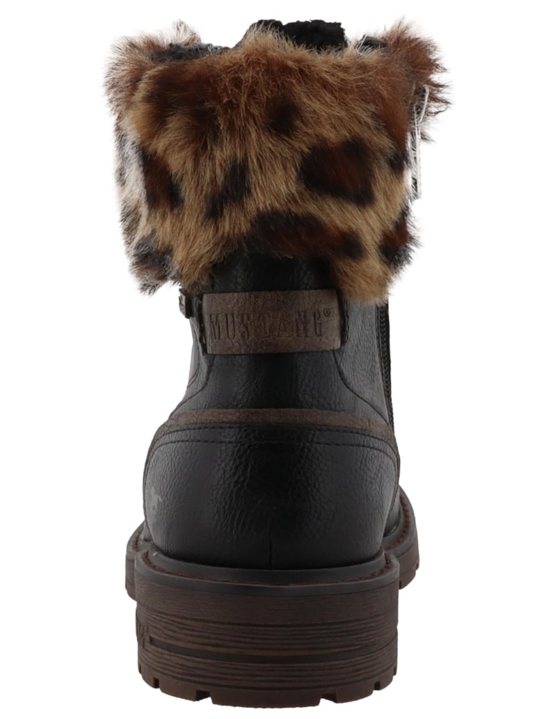 Mustang-Stiefeletten-schwarz