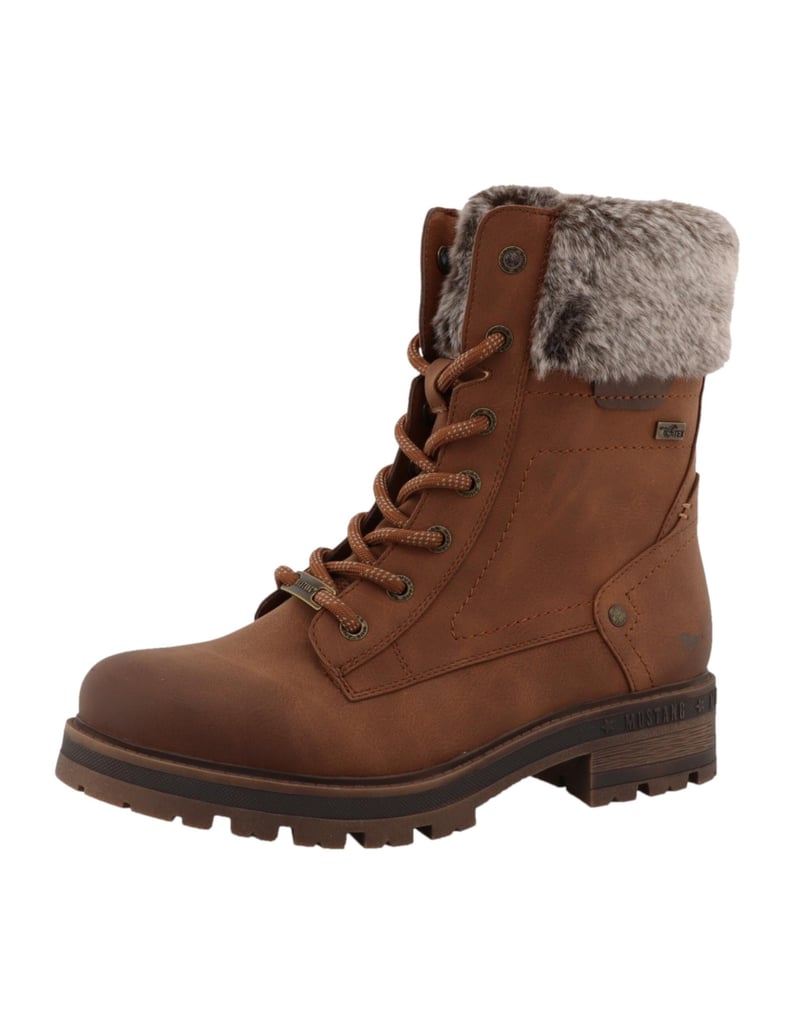 Mustang-Stiefeletten-braun