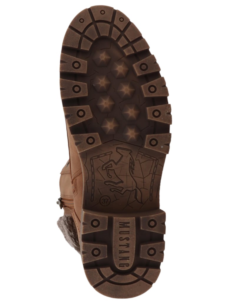Mustang-Stiefeletten-braun
