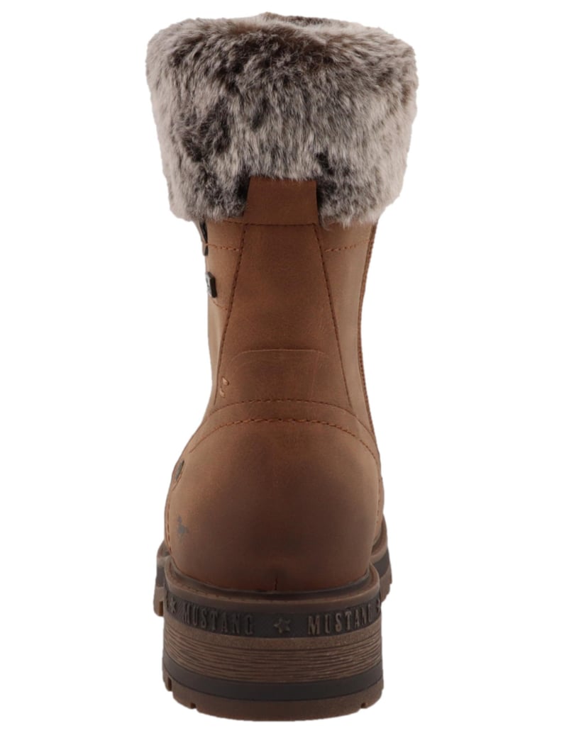Mustang-Stiefeletten-braun