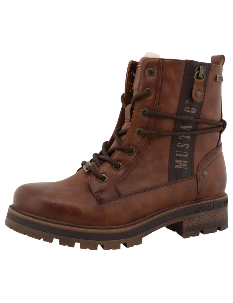 Mustang-Stiefeletten-braun