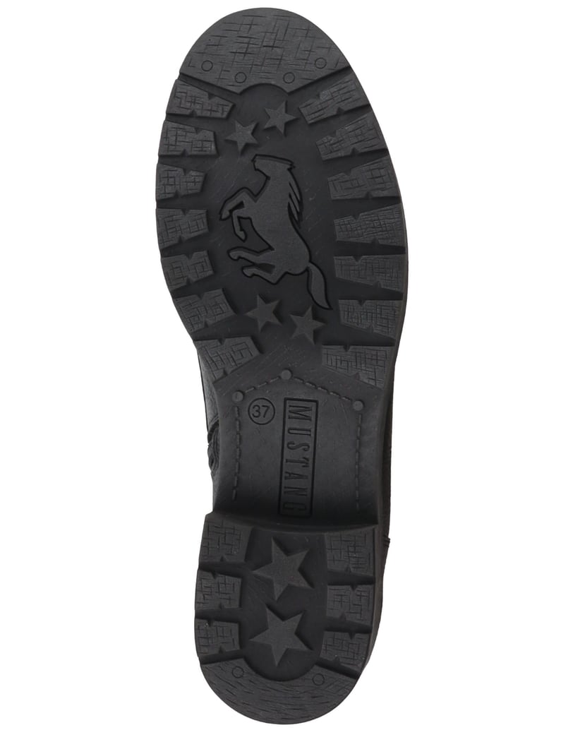 Mustang-Stiefeletten-schwarz