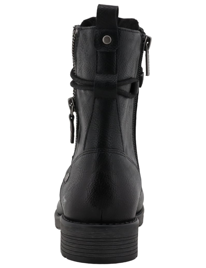 Mustang-Stiefeletten-schwarz