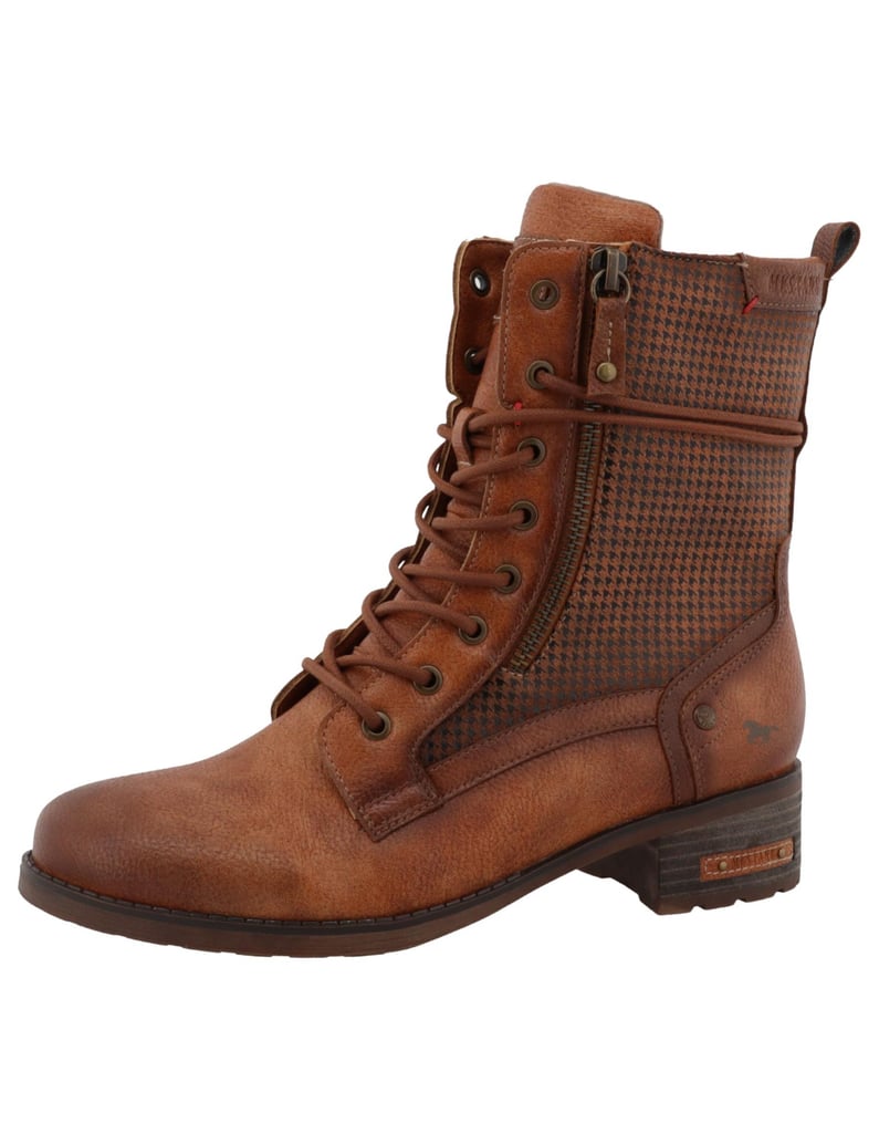 Mustang-Stiefeletten-braun