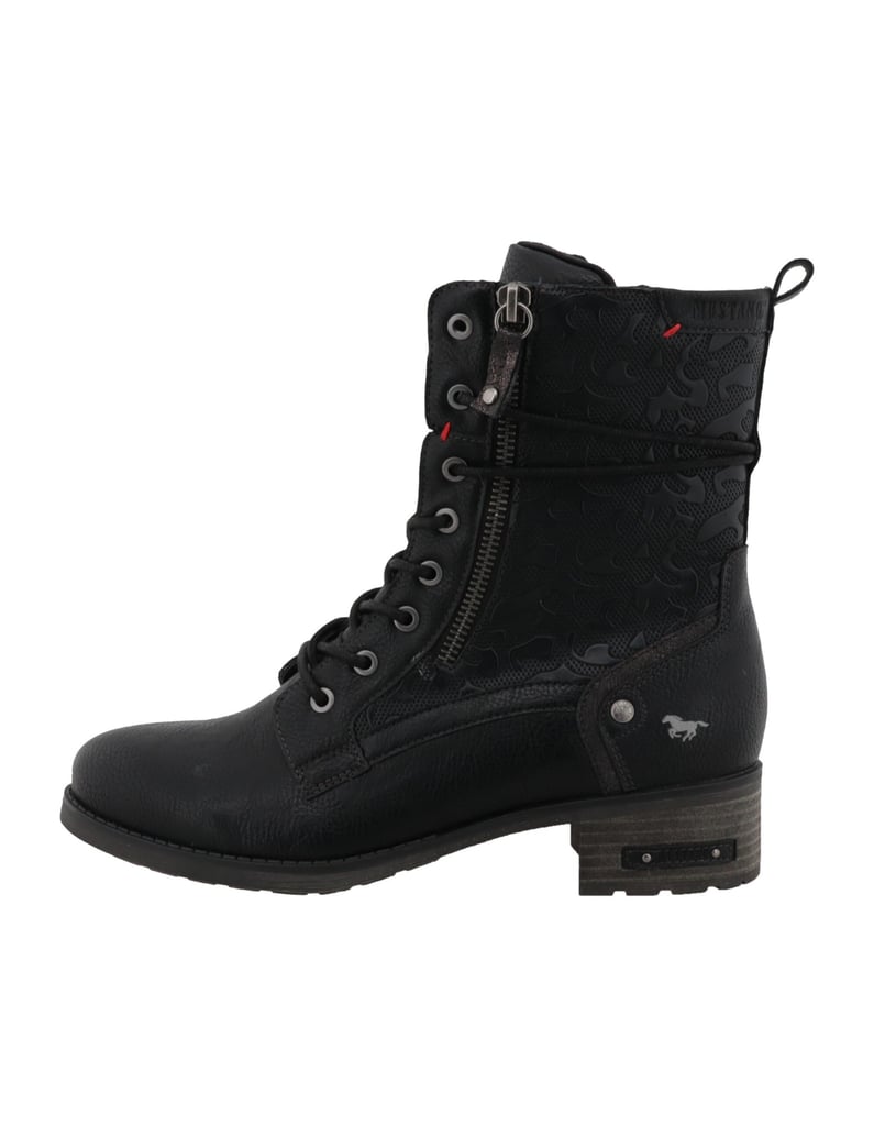 Mustang-Stiefeletten-schwarz