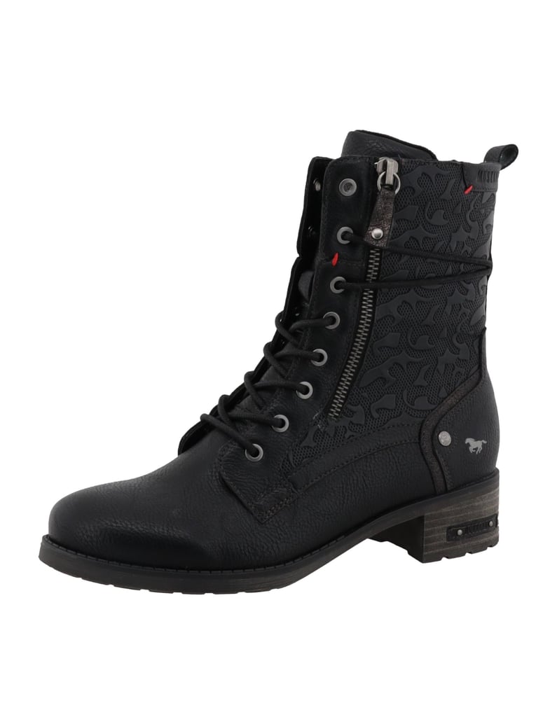 Mustang-Stiefeletten-schwarz