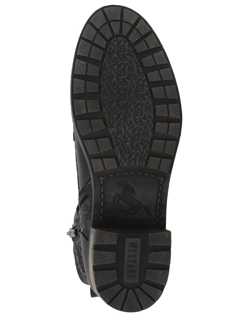 Mustang-Stiefeletten-schwarz