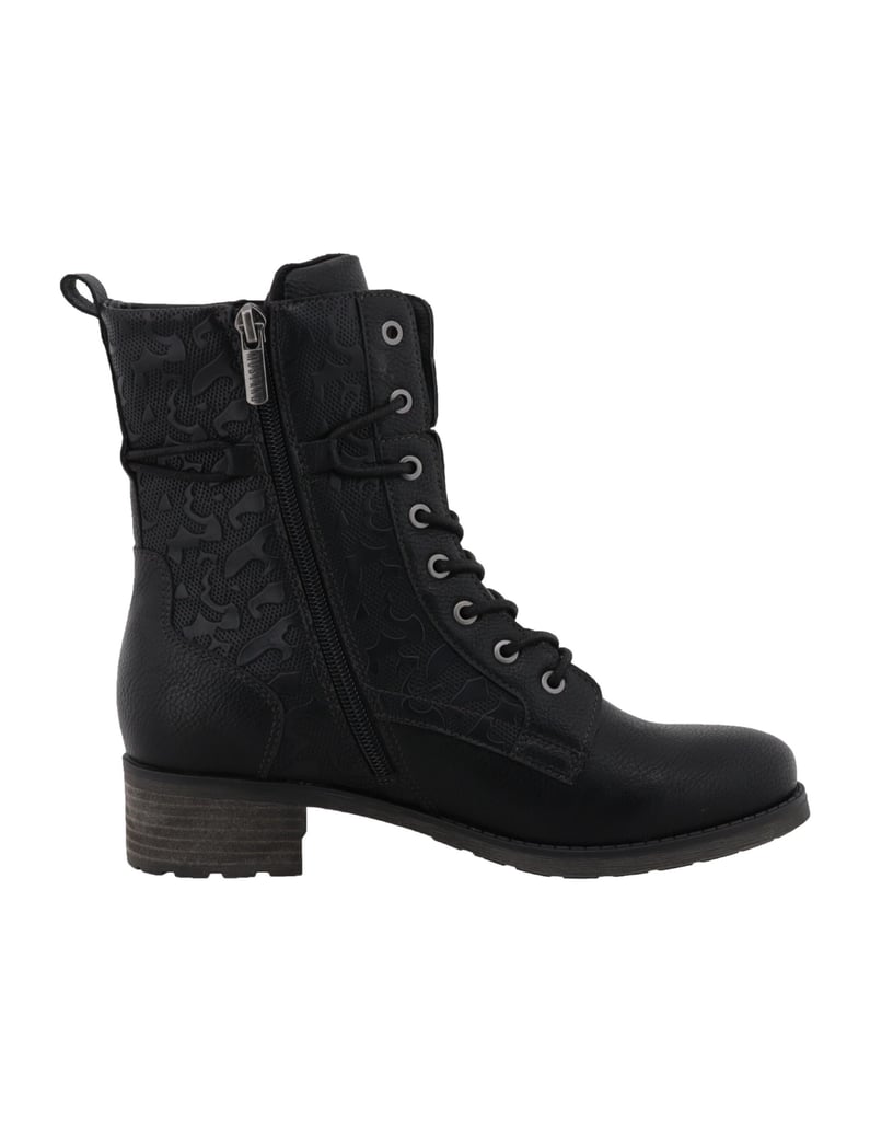Mustang-Stiefeletten-schwarz