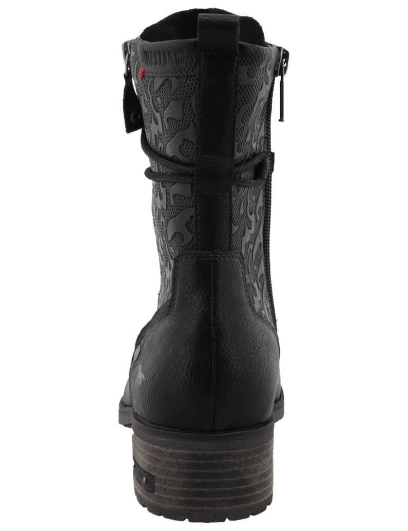 Mustang-Stiefeletten-schwarz