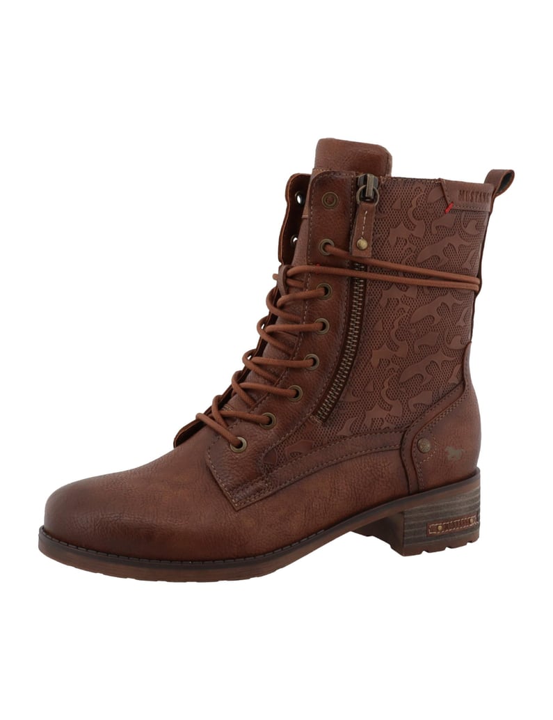 Mustang-Stiefeletten-braun