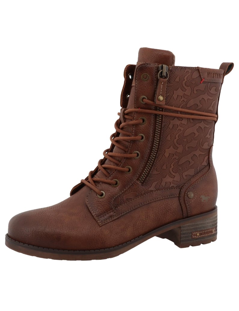 Mustang-Stiefeletten-braun