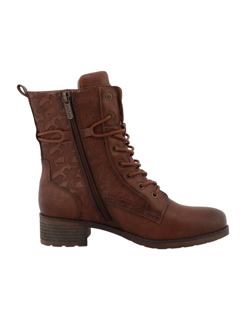 Mustang-Stiefeletten-braun