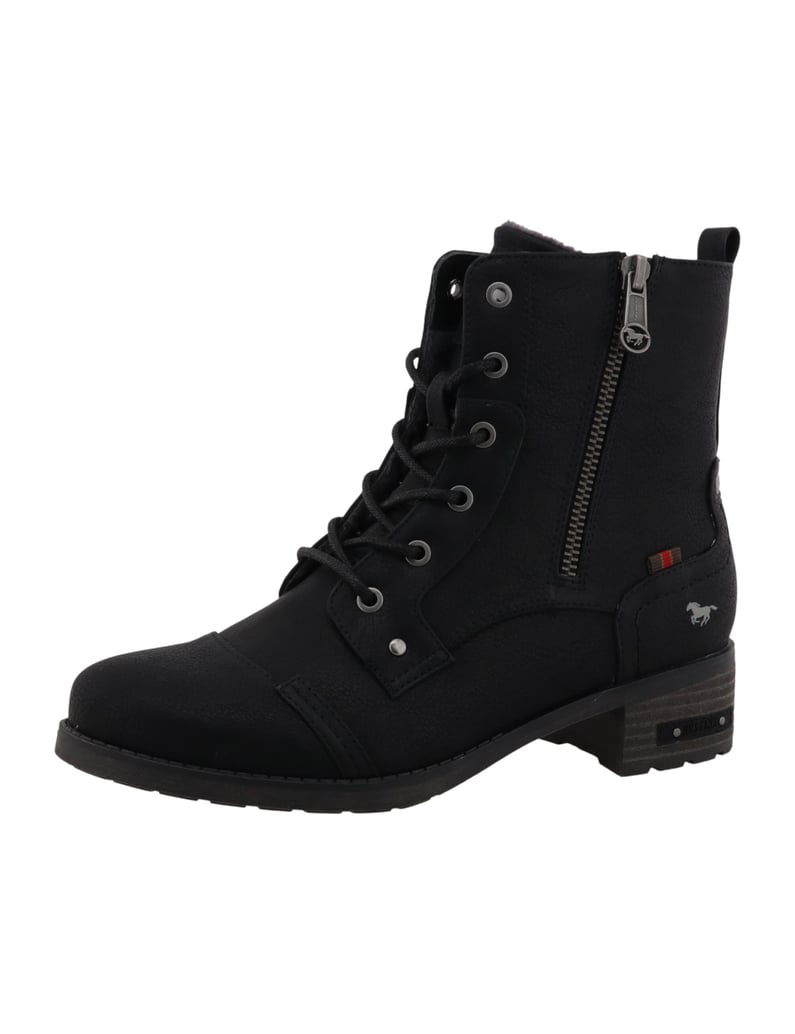 Mustang-Stiefeletten-schwarz