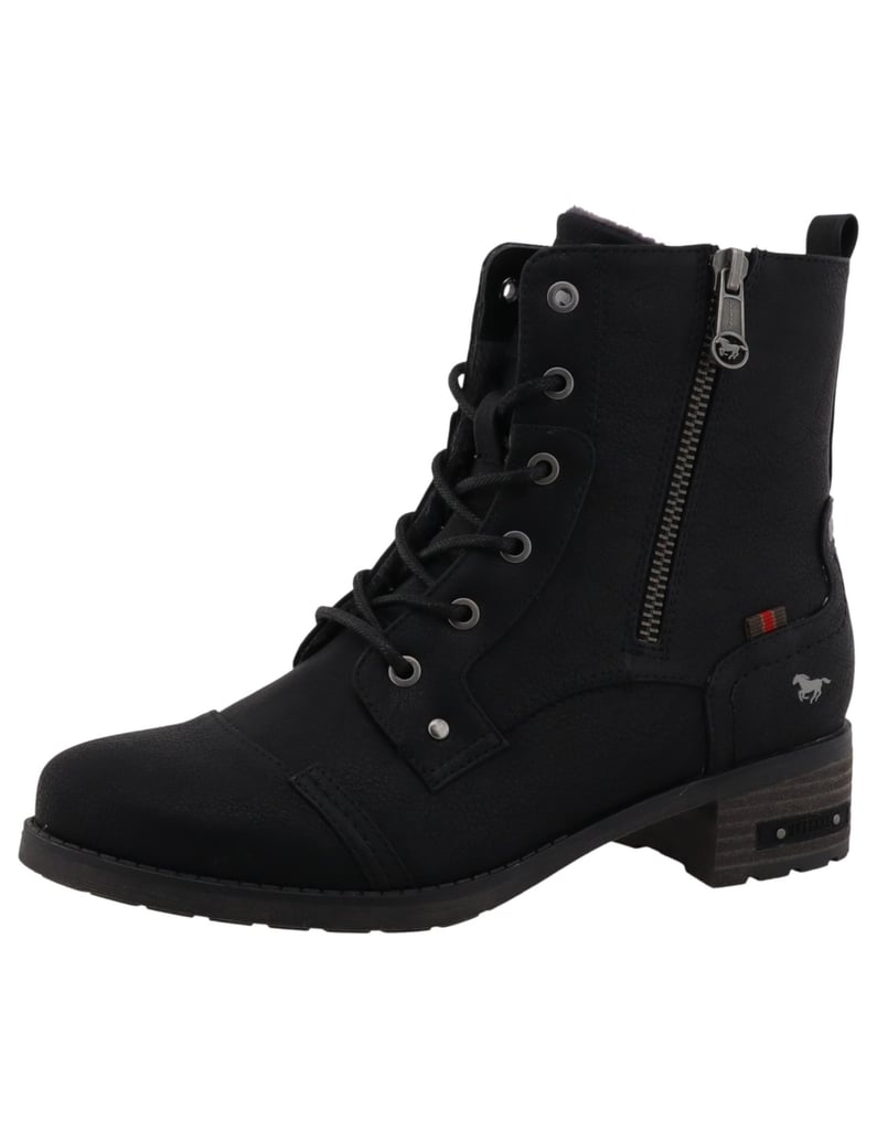Mustang-Stiefeletten-schwarz