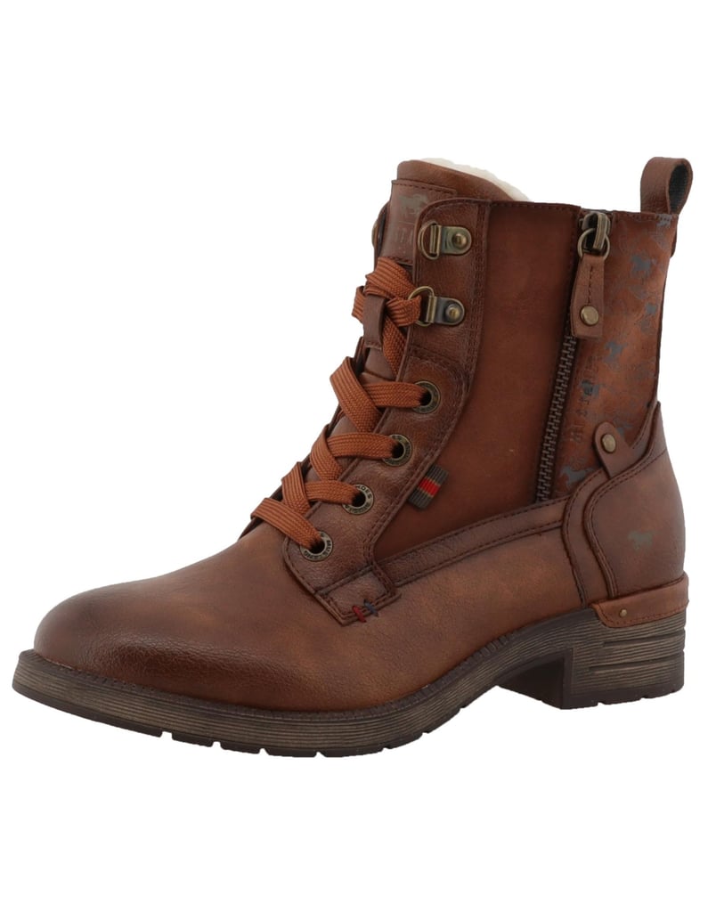 Mustang-Stiefeletten-braun