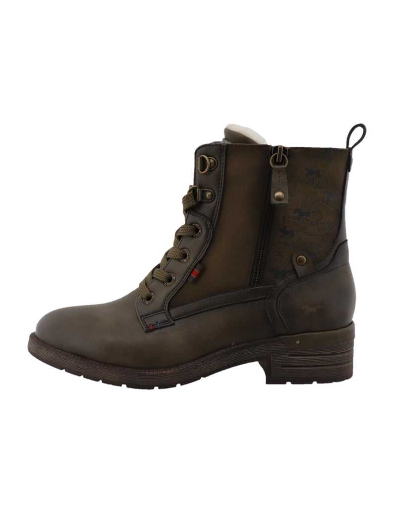 Mustang-Stiefeletten-grau