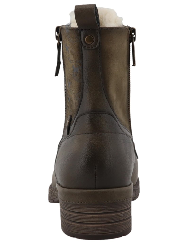 Mustang-Stiefeletten-grau