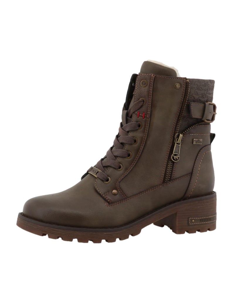 Mustang-Stiefeletten-grau