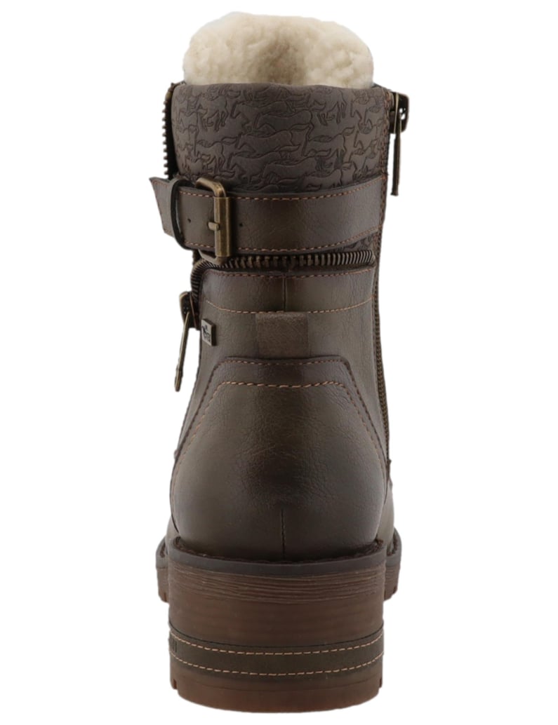 Mustang-Stiefeletten-grau
