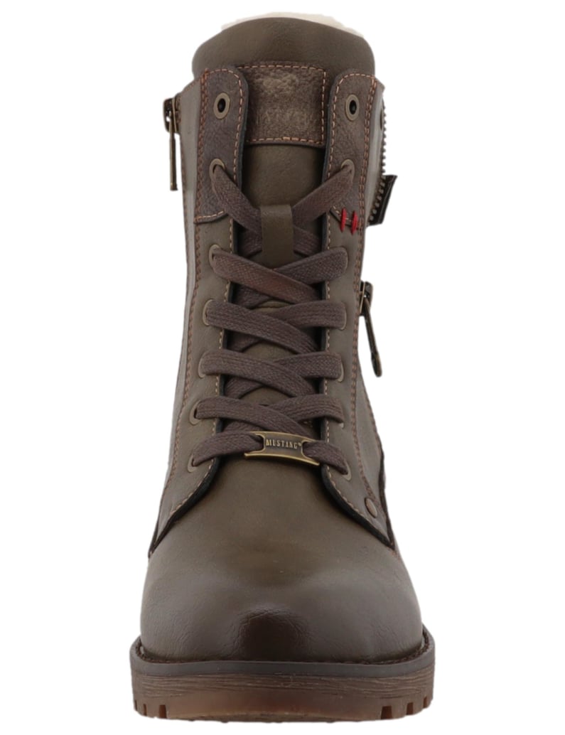 Mustang-Stiefeletten-grau