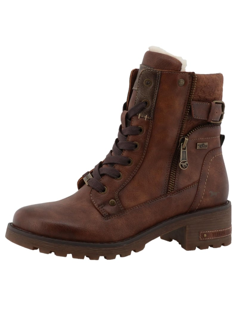 Mustang-Stiefeletten-braun