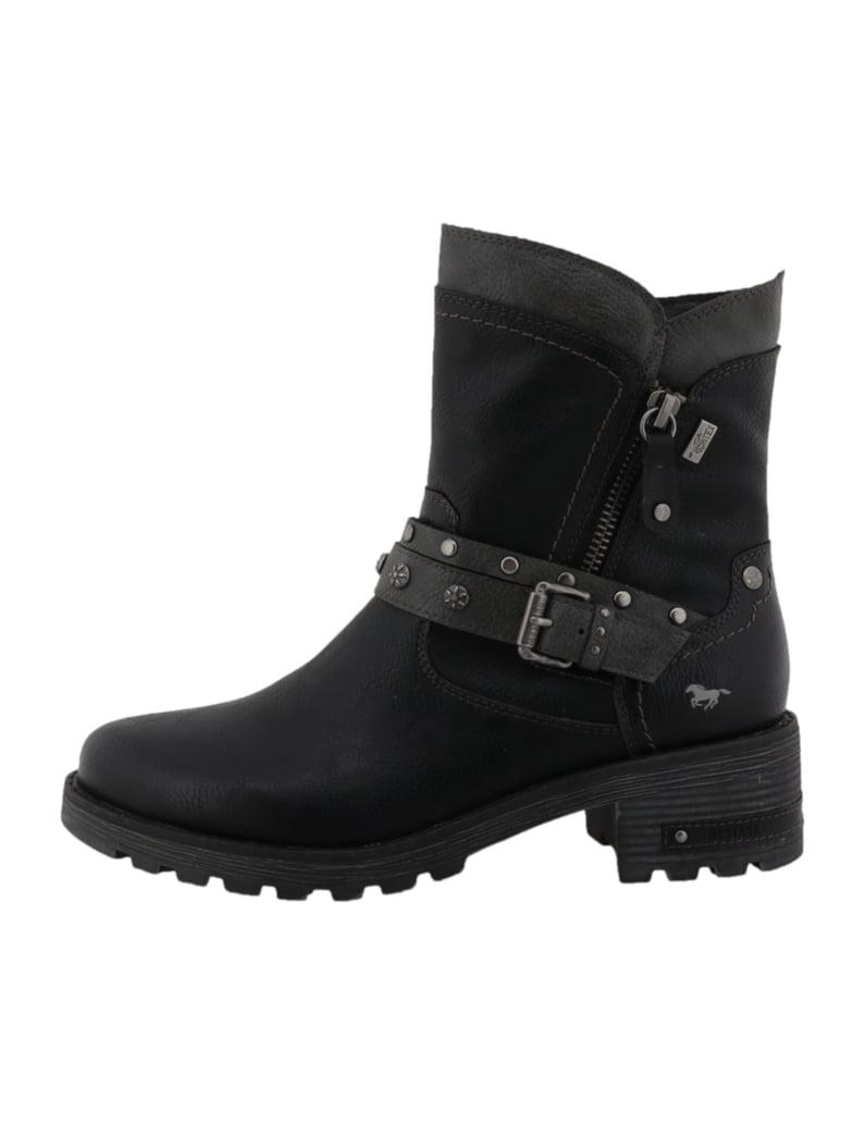 Mustang-Stiefeletten-schwarz